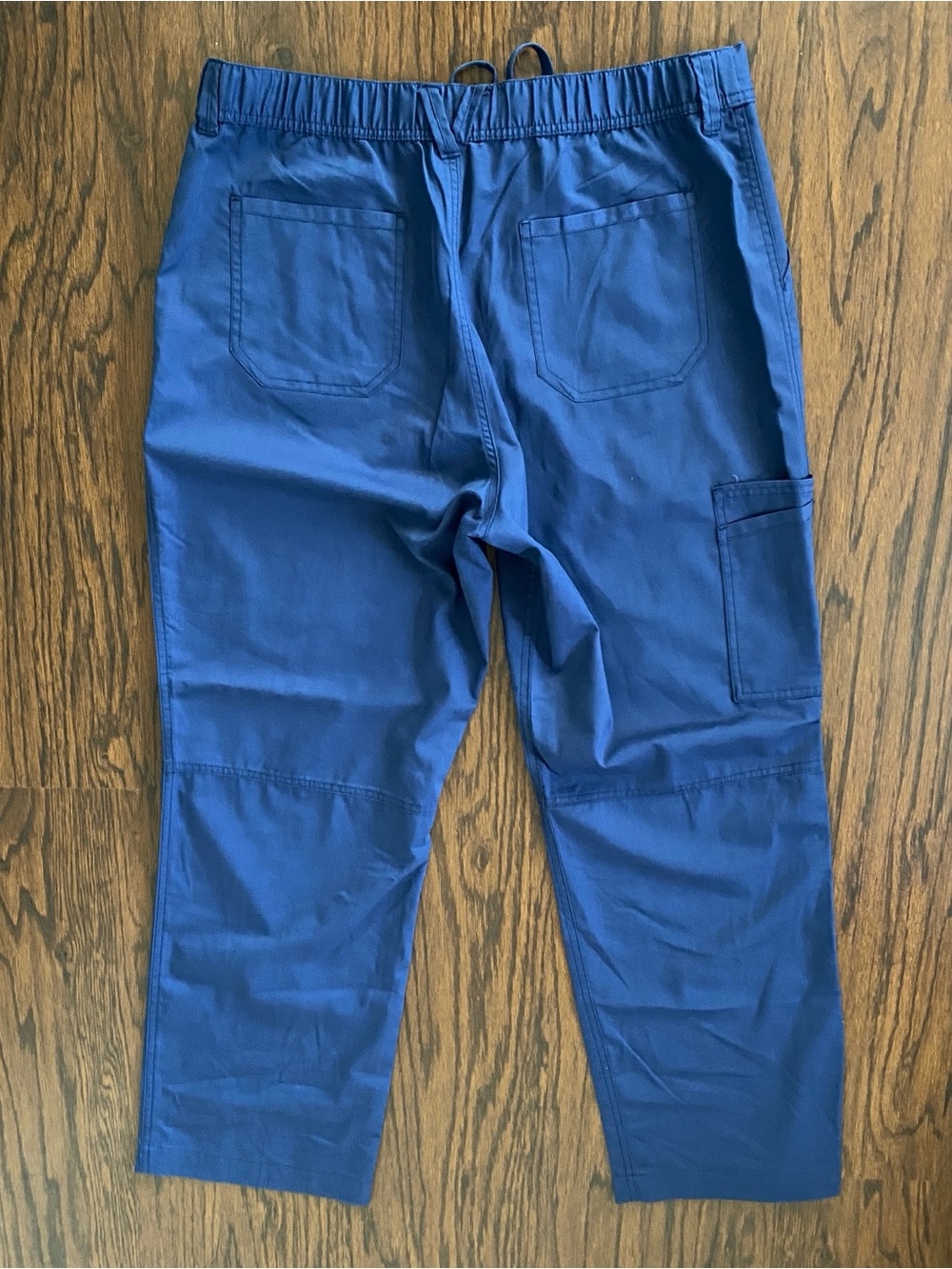 Cherokee Men's Scrub Work Pants in Blue